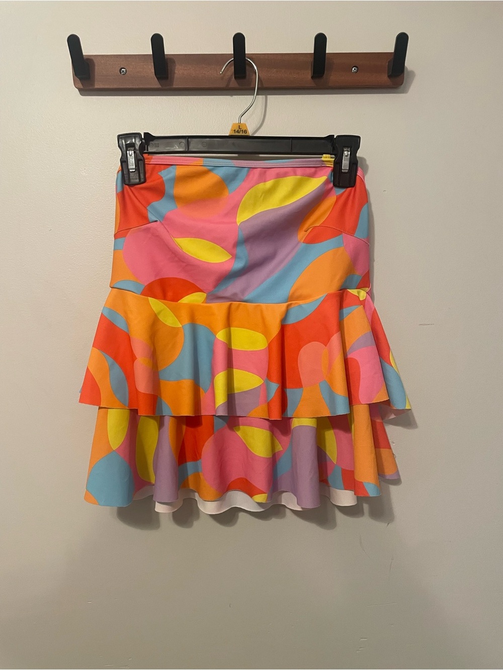 Strapless Tankini top ruffly